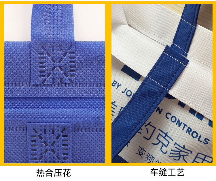 無紡布袋手提袋定制印字帆布購物環保袋培訓班廣告袋子定做logo(圖11)